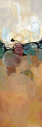 Framed Retro Jewels III Print