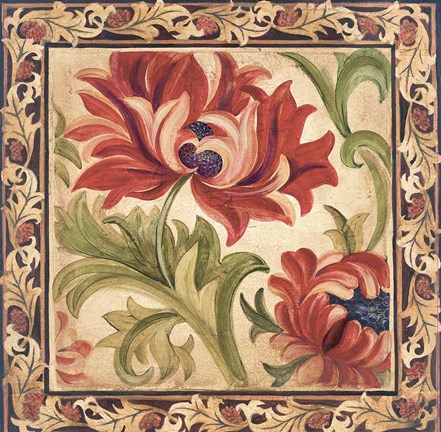 Framed Floral Daydream IV Print