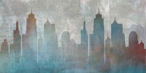 Framed Urban Reflections Print