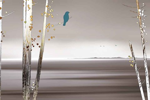 Framed Time Passes Print