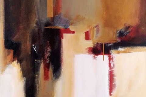 Framed Oriental Green Print