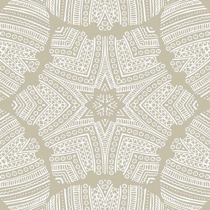 Framed Kaleidoscope Duo II Print