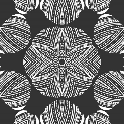 Framed Kaleidoscope Duo III Print