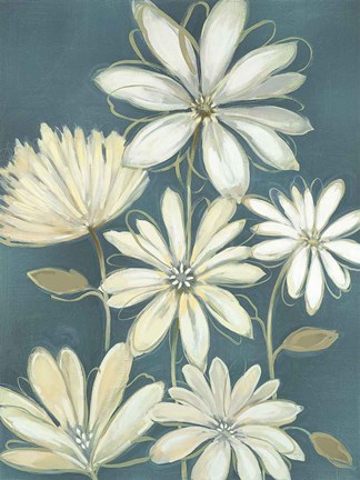 Framed Opposites Attract I - dark Print