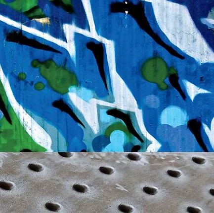 Framed Street Flow IV Print