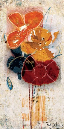 Framed Floral Scents I Print