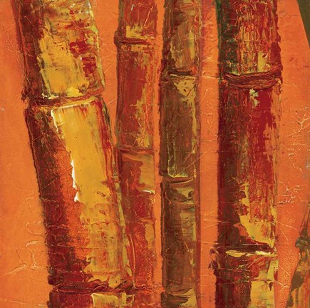 Framed Bamboo Columbia III Print