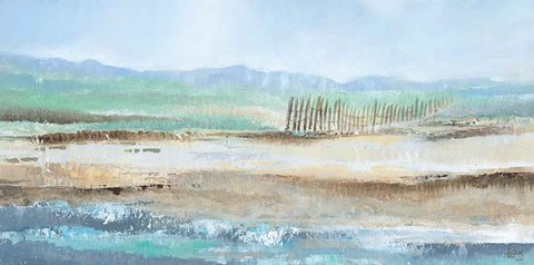 Framed Sea Breeze II Print