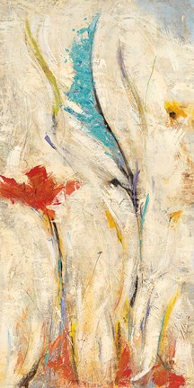 Framed Flores I Print