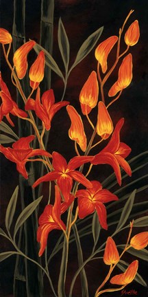 Framed Tropical Glow Print