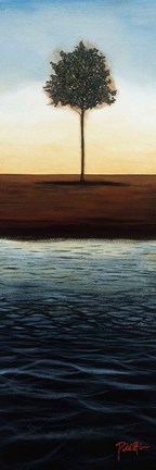 Framed Across the Water II Print