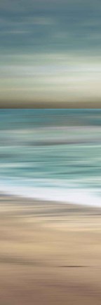 Framed Ocean Calm I Print