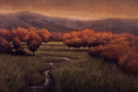 Framed Morning Fescue Print