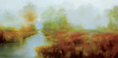 Framed Fraser River Park Print