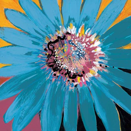 Framed Sunshine Flower II Print