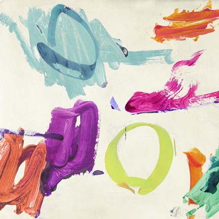 Framed Games of Children I Print