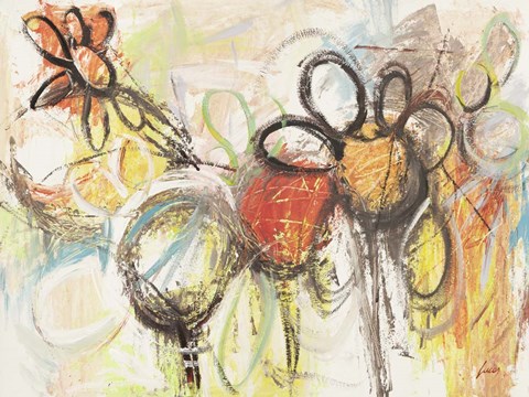 Framed Primavera in Fiore Print