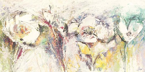 Framed Flora I Print