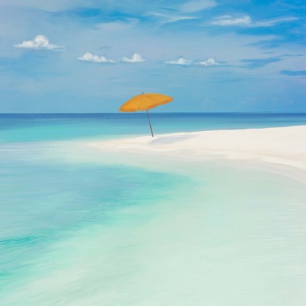 Framed Pomeriggio sul Mare Print