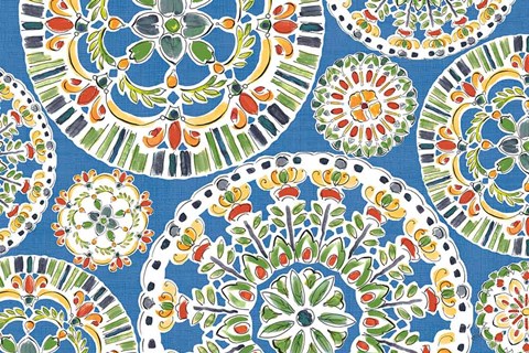 Framed Tropical Oasis VIII Bright Print