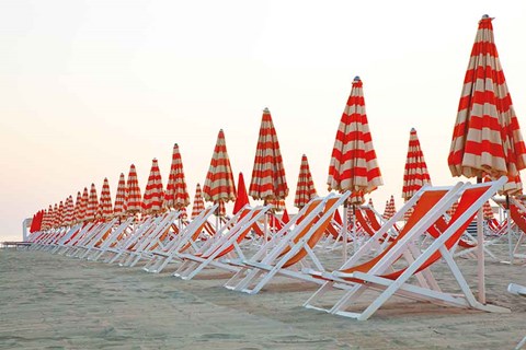 Framed At the Beach II Print