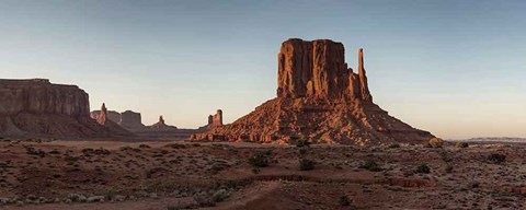 Framed Scenic Landscape V Print