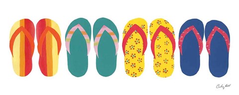 Framed Sea Sand Sun VIII Print