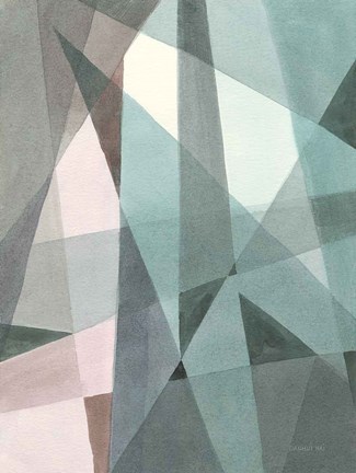 Framed Light Angle I Print