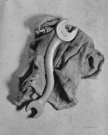 Framed Cap Wrench Print