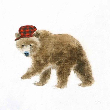 Framed Into the Woods in Style VI Print