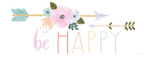 Framed Lets Chase Rainbows XVIII Print