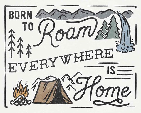 Framed Adventurous II v2 Print