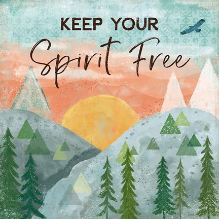 Framed Woodland Forest VI Print