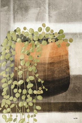 Framed String of Pearls I Print