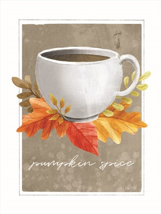 Framed Pumpkin Spice Print