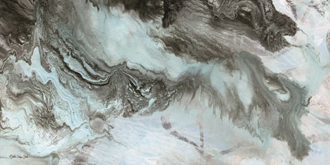 Framed Marbled 1 Print