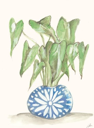 Framed Butterfly Plant Print