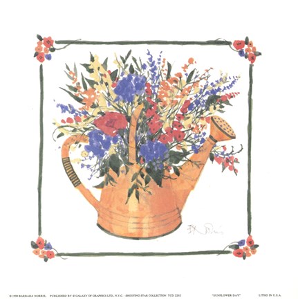 Framed Sunflower Day Print