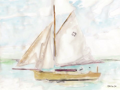 Framed Sailing 2 Print
