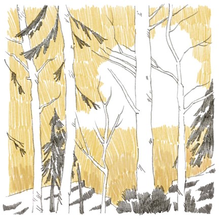 Framed Northwood II Print