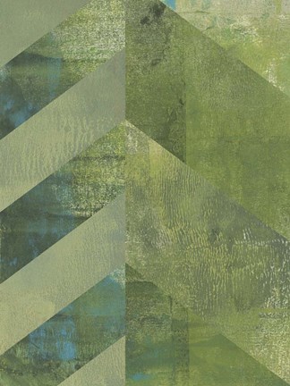 Framed Emerald Canopy II Print