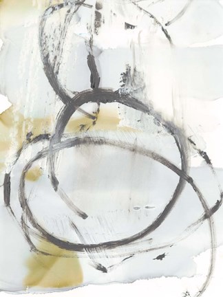 Framed Swirled II Print