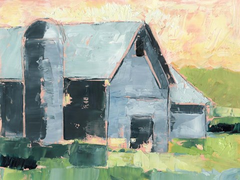 Framed Southern Glow I Print