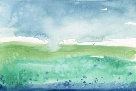 Framed Go Lightly I Print