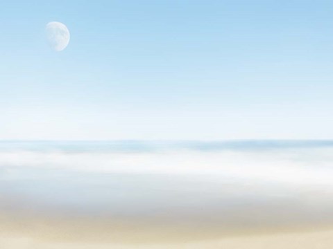 Framed Beachscape Photo VI Print