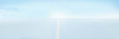 Framed Beachscape Panorama IV Print