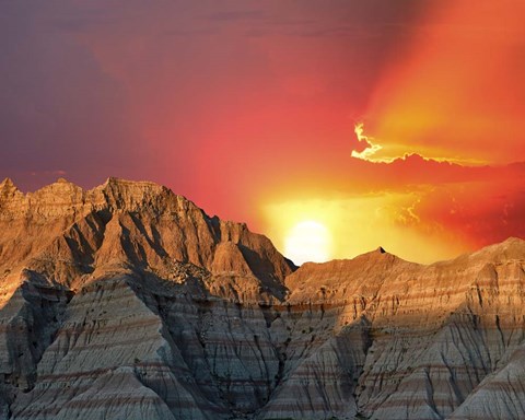 Framed Western Landscape Photo VI Print