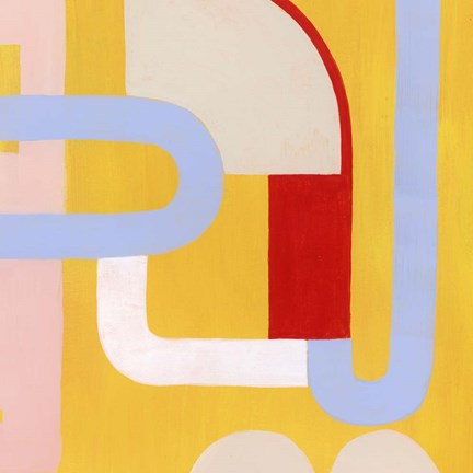 Framed Getting Along III Print