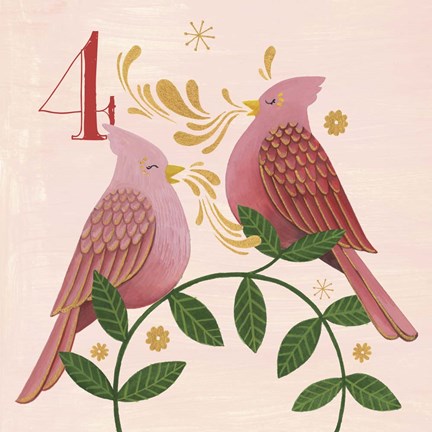 Framed Twelve Days IV Print