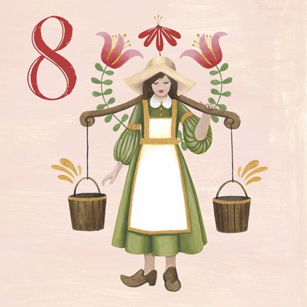 Framed Twelve Days VIII Print